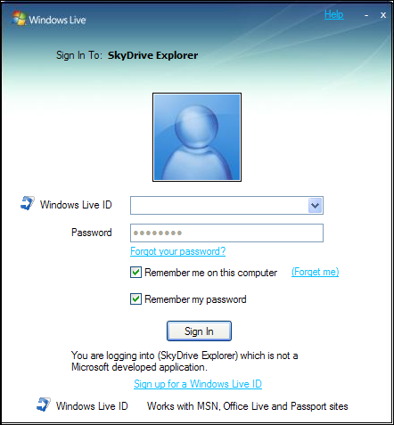 skyDrive_loginScreen