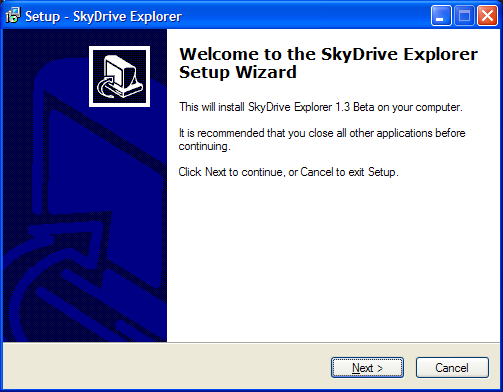 skyDrive_set_up_start